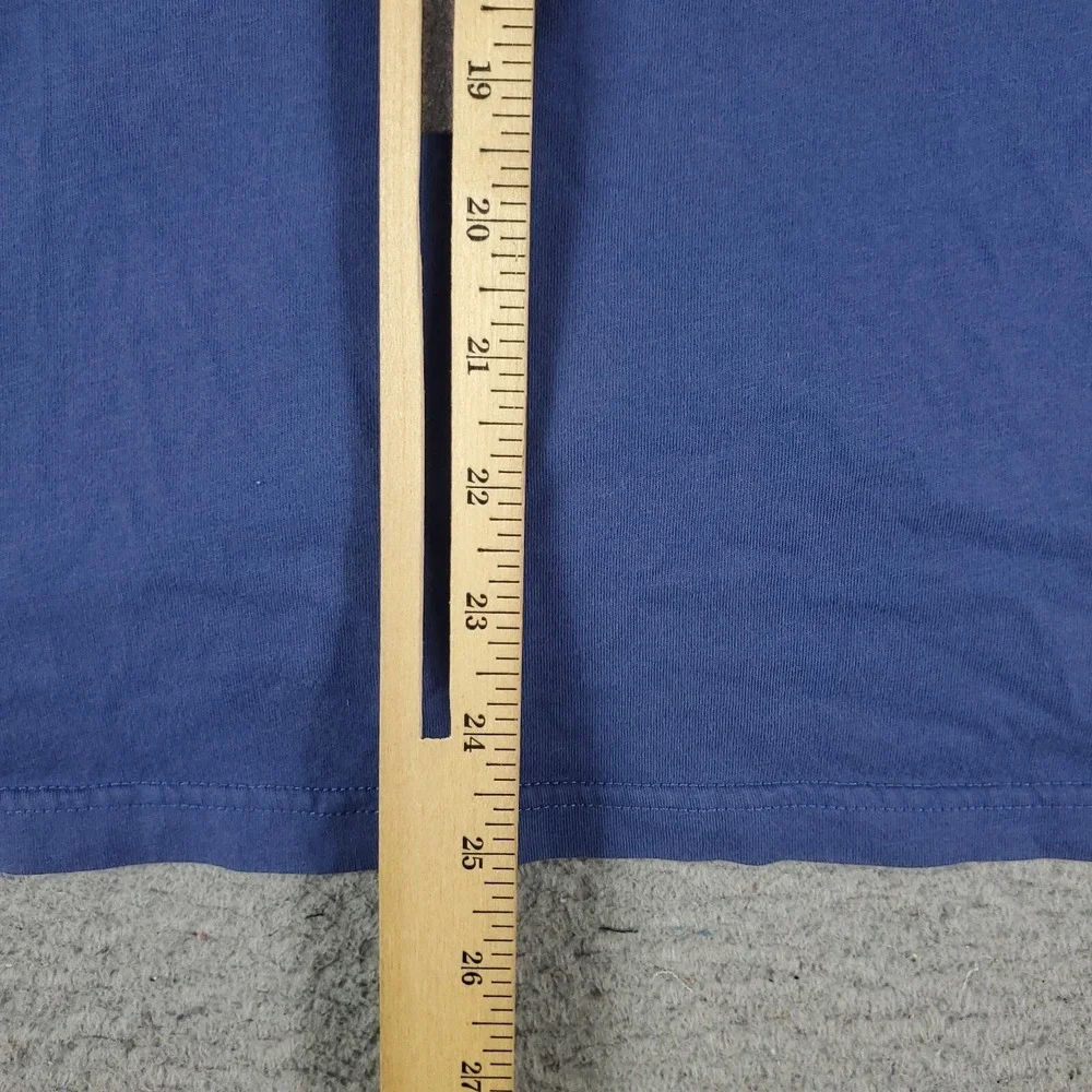 Ralph Lauren Shirt Mens Size Medium Blue Pony Hoodie Pullover Long Sleeve * - Picture 8 of 10